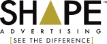 Shape Advertising Logo